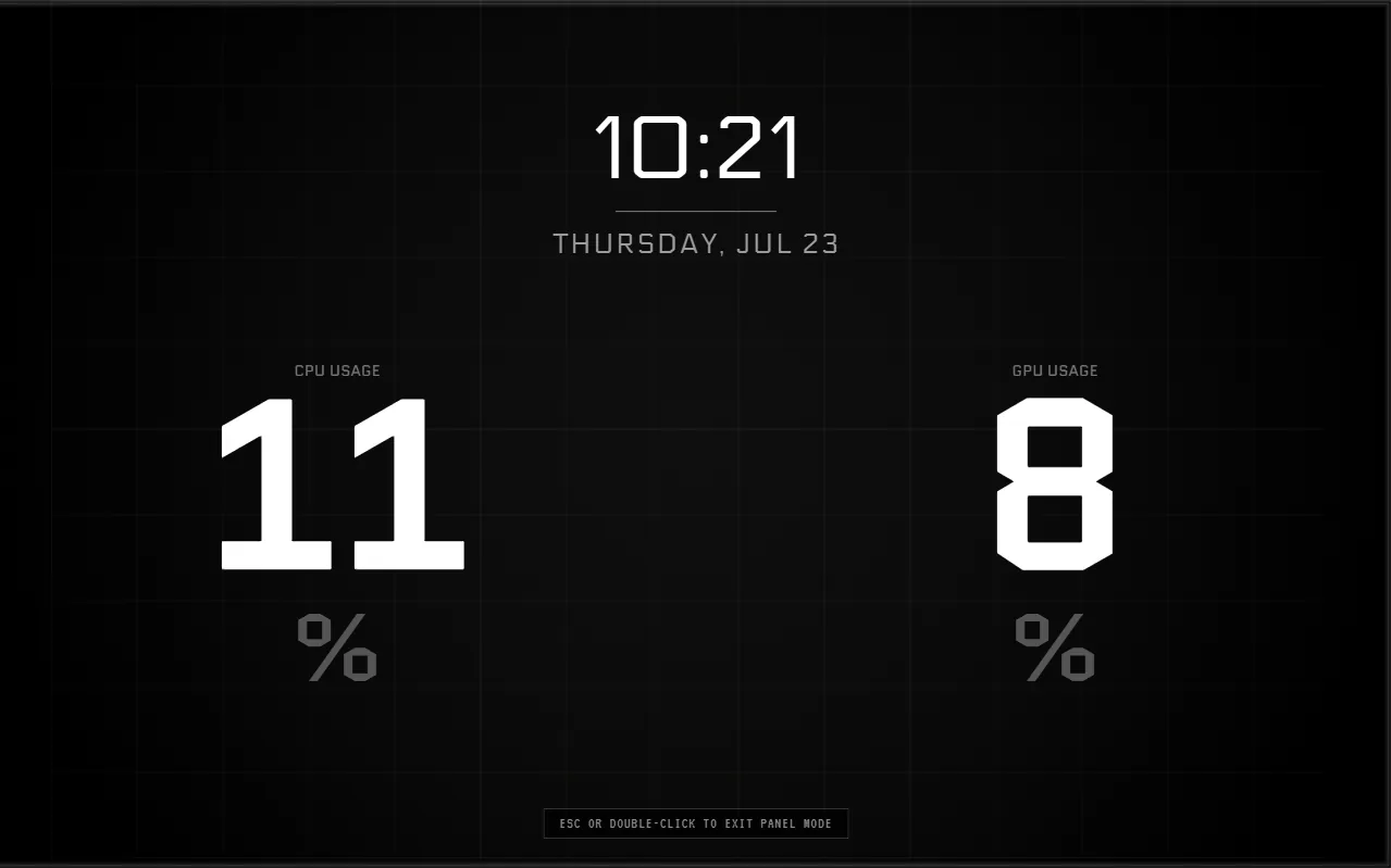 Minimal CLU VIEW template with CPU and GPU usage